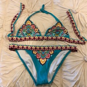 Victoria’s Secret Boho bikini large. New
